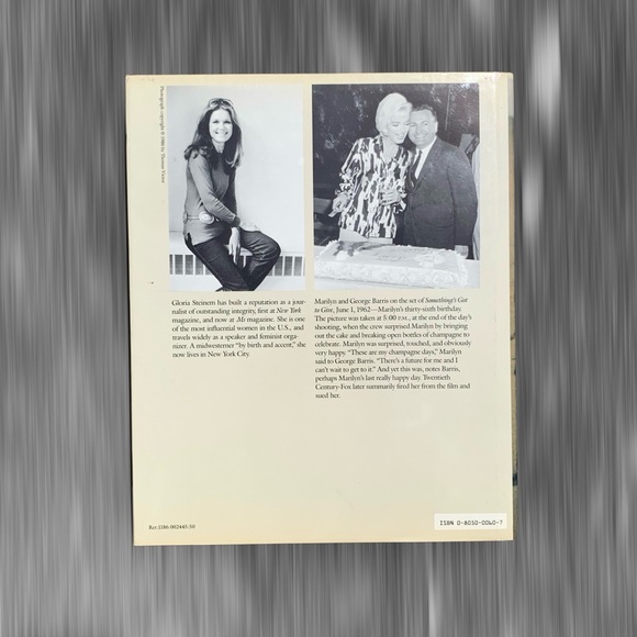 Vintage First Edition Marilyn Monroe Norma Jean Hardcover by Gloria Steinem - Picture 10 of 10